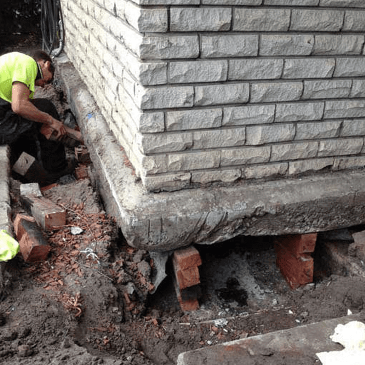 Foundation repair project